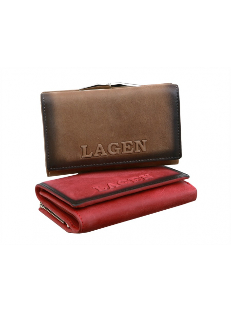 Dámska červená peňaženka so sponou TPD-36 - All4Men.sk