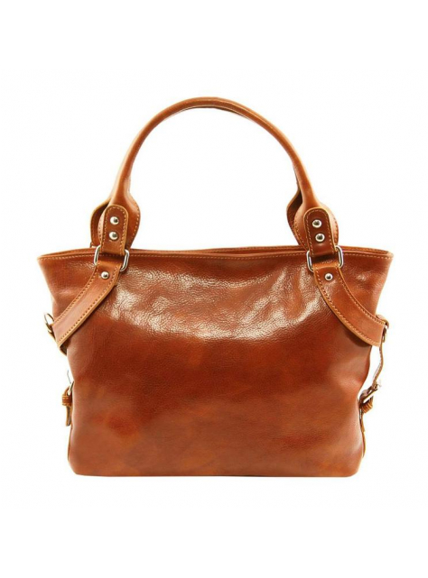Dámska kožená taška ILENIA| Tuscany Leather (medová) - All4Men.sk
