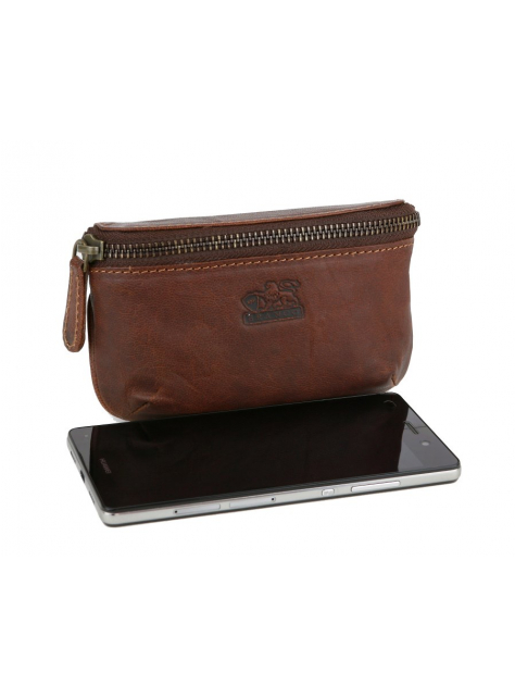 Puzdro na opasok 13x7 cm BRANCO hnedé - All4Men.sk