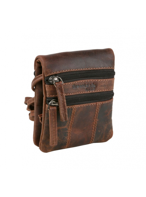 Mini taška-peňaženka na rameno a krk GreenLand MONTANA 194-25 - All4Men.sk