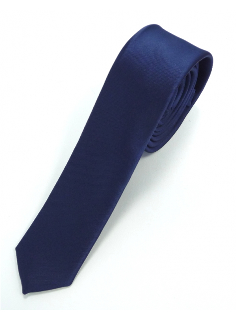 Modrá tmavá slim kravata 4001-14B - All4Men.sk