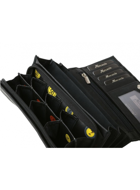 Peňaženka s euromincovníkom 2311642, čierna - All4Men.sk