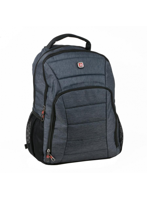 Ruksak-batoh na notebook a tablet sivý Enrico Benetti - All4Men.sk