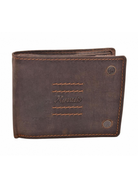 Pánska peňaženka z brúsenej kože MERCUCIO 2911797 DBR - All4Men.sk
