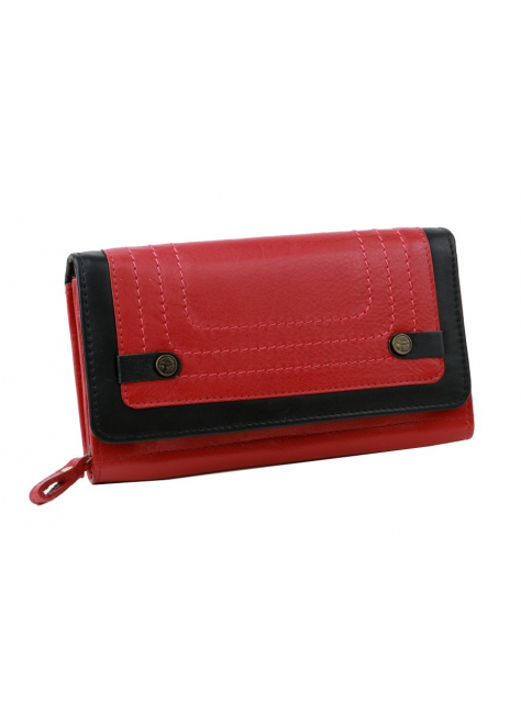 Dámska listová červená peňaženka MERCUCIO 2511466 R/BL - All4Men.sk