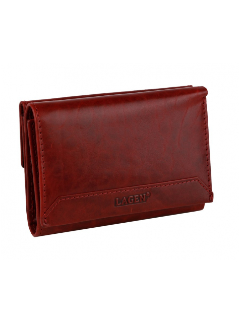 Elegantná 2-dielna dámska peňaženka LAGEN červená  - All4Men.sk