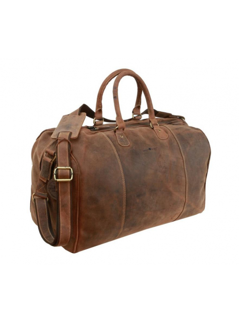Kožená taška cestovná GreenBurry Vintage 1675-25 - All4Men.sk