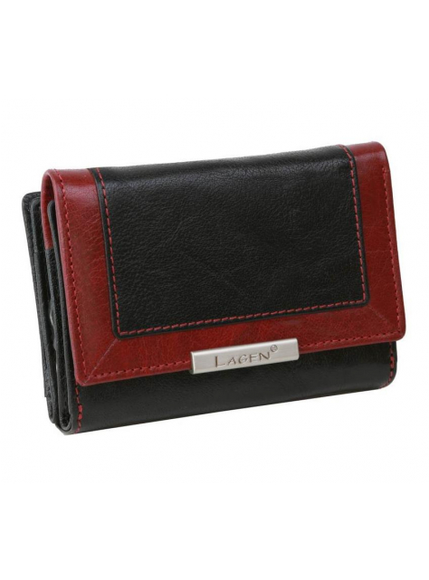 Dámska čierno- červená peňaženka LAGEN LN/1496 - All4Men.sk