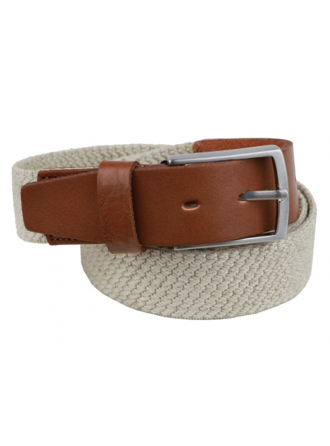Pánsky textilný opasok LLOYD béžový 1374 - All4Men.sk