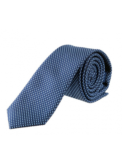 Slim modrá kravata GOLDENLAND 20163-BLU3 - All4Men.sk