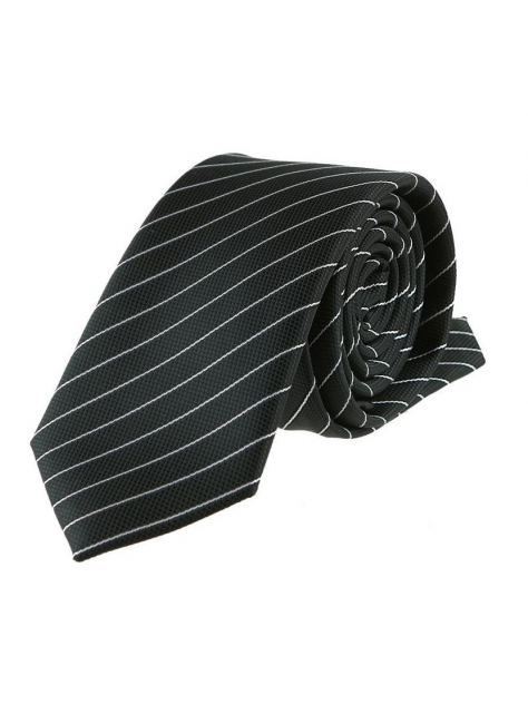 Čierno- biela kravata ORSI 4000-147 - All4Men.sk