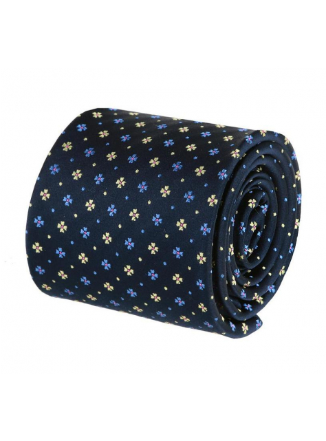 Hodvábna V.I.P. kravata s kvietkami 1000-277 - All4Men.sk