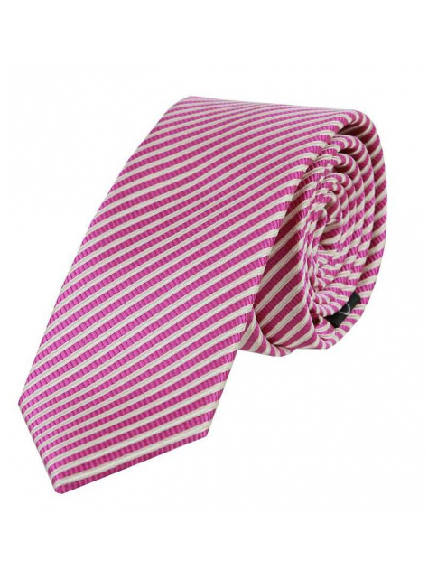 Ružovo-fialová SLIM kravata ORSI 4000-148 - All4Men.sk
