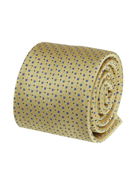 Žltá V.I.P. hodvábna kravata ORSI 1000-280 - All4Men.sk