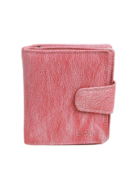 Dámska peňaženka s prackou ružová LAGEN 1104 - All4Men.sk