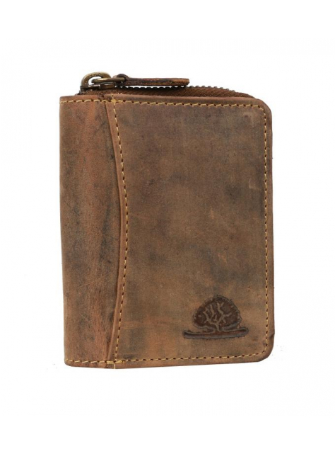 Pánska mini peňaženka z brúsenej kože GREENBURRY 1667 - All4Men.sk