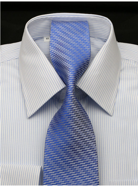 Modrá kravata s odleskom ORSI 4000-164 - All4Men.sk