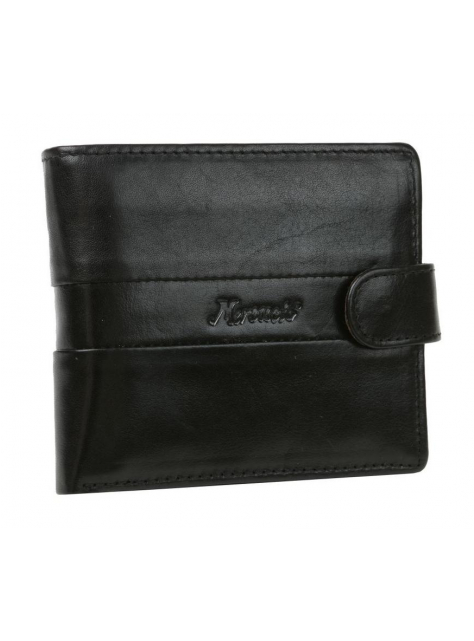 Pánska kožená peňaženka s prackou čierna MERCUCIO 3311422 - All4Men.sk