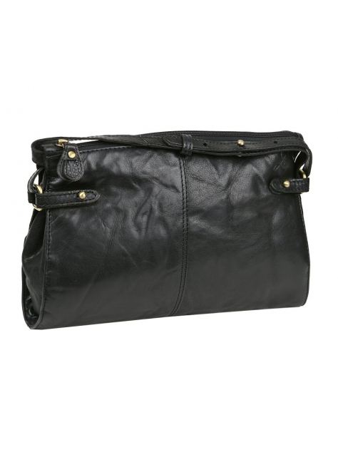 Dámska kabelka kožená čierna LAGEN 28 x 18 cm 3377 - All4Men.sk