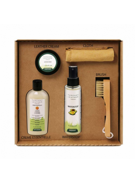 Darčekový set starostlivosti o kožené výrobky TUSCANY LEATHER  - All4Men.sk