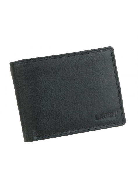 Pánska bezpečnostná peňaženka čierna LAGEN RFID - All4Men.sk