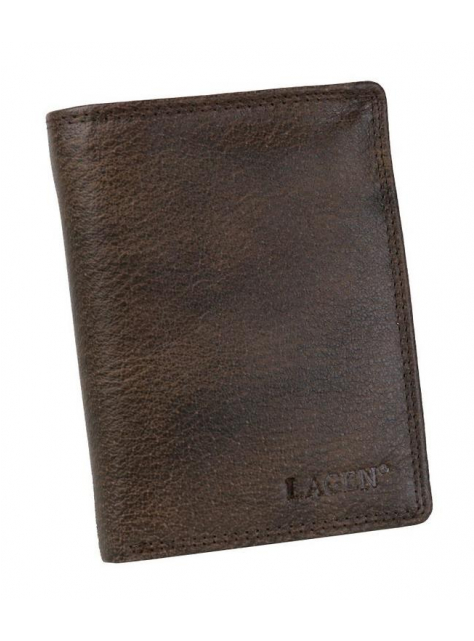 Pánska hnedá bezpečnostná peňaženka LAGEN RFID 90752 - All4Men.sk
