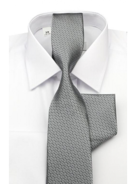 Šedo - strieborný kravatový set ORSI 2772 - All4Men.sk