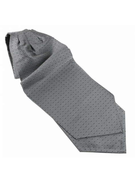 Šedý hodvábny kravatový šál ORSI - All4Men.sk