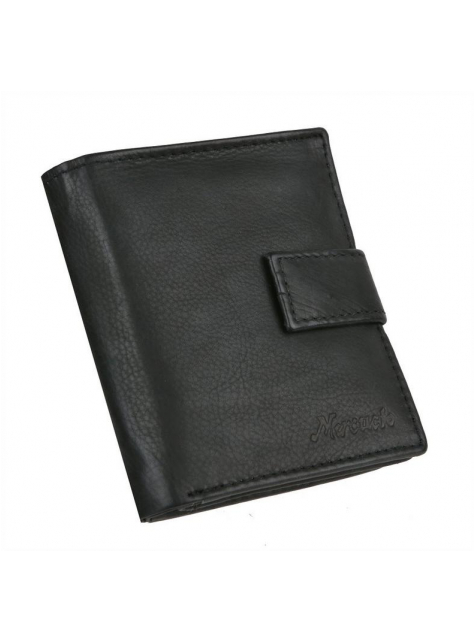 Pánska kožená peňaženka čierna MERCUCIO (menšia) 2311038 - All4Men.sk