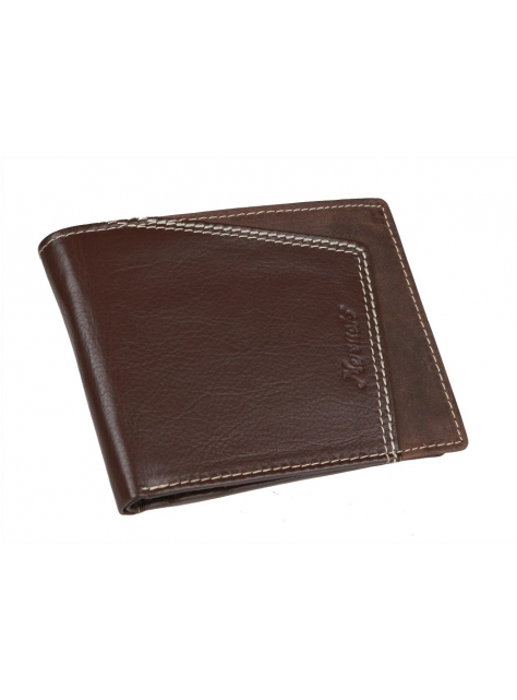 Hnedá kožená pánska peňaženka MERCUCIO 2511452 - All4Men.sk