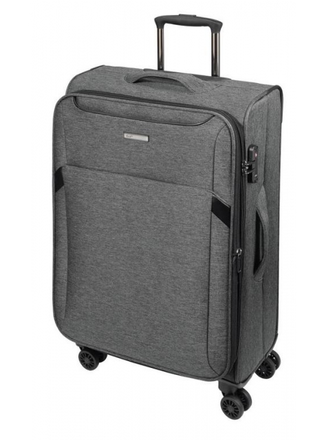 Stredný cestovný kufor D&N 7364-01 čierny - All4Men.sk