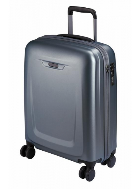 Kabínový cestovný kufor D&N 8850-16 strieborný - All4Men.sk