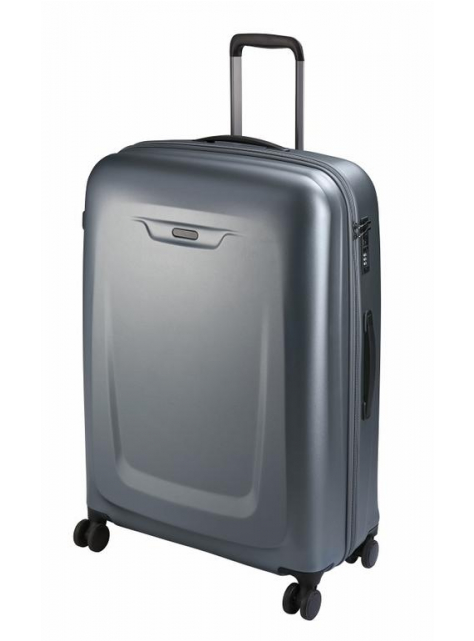 Veľký cestovný kufor D&N 8870-16 strieborný - All4Men.sk