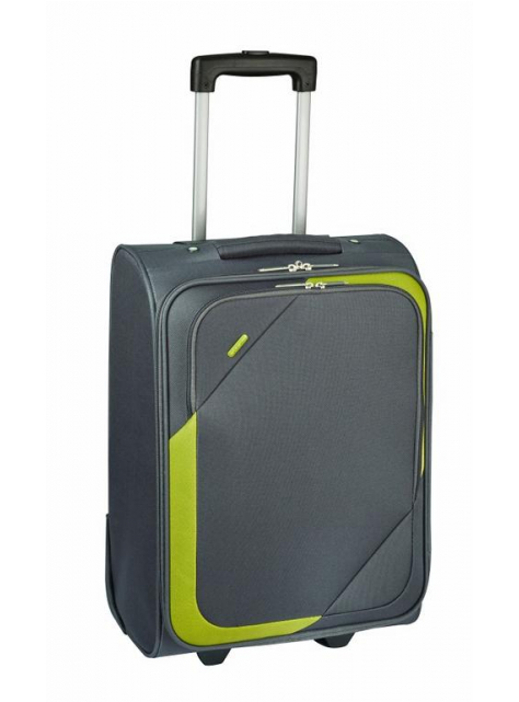 Veľký cestovný kufor D&N 7270-13 šedo-zelený - All4Men.sk