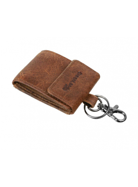 Kožená mini peňaženka s krúžkom na kľúče GREENLAND 167 - All4Men.sk