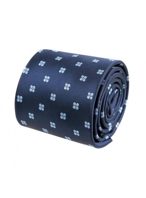 Tmavomodrá pánska kravata 7 cm ORSI 768 - All4Men.sk