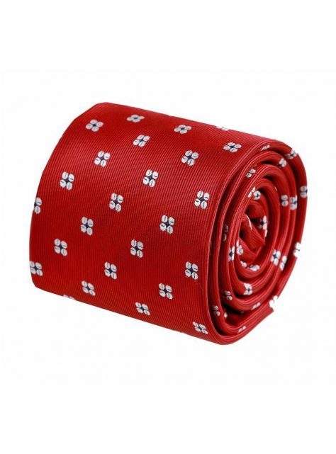 Červená pánska kravata ORSI 7 cm 769 - All4Men.sk