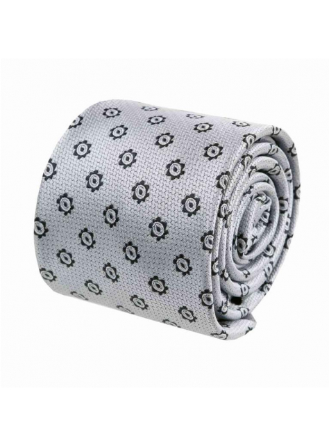 Pánska kravata šedá ORSI 7 cm - All4Men.sk