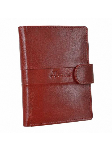 Červená kožená peňaženka MERCUCIO 3911647 - All4Men.sk