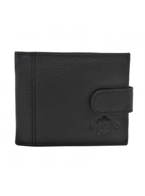 Elegantná kožená peňaženka so zapínaním MERCUCIO, nappa - All4Men.sk