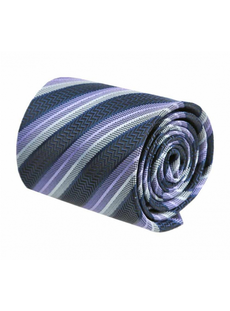 Pánska hodvábna kravata fialová ORSI 291 - All4Men.sk