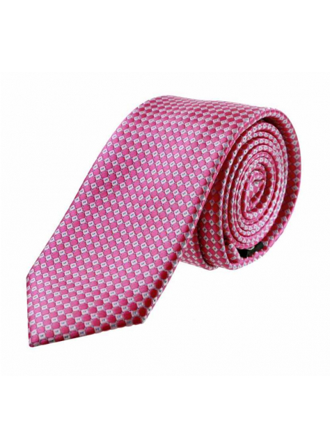 Extravagantná ružová kravata ORSI 6 cm - All4Men.sk