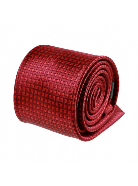 Exkluzívna červená pánska kravata ORSI 7 cm - All4Men.sk