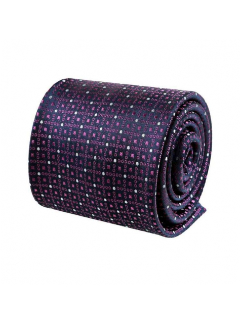 Elegantná fialová kravata ORSI mikropolyester - All4Men.sk