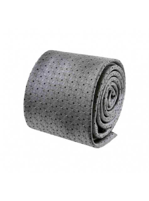 Pánska SLIM kravata šedá ORSI polyester - All4Men.sk