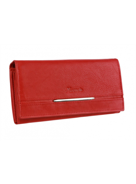 Elegantná listová červená peňaženka MERCUCIO 2311833 - All4Men.sk