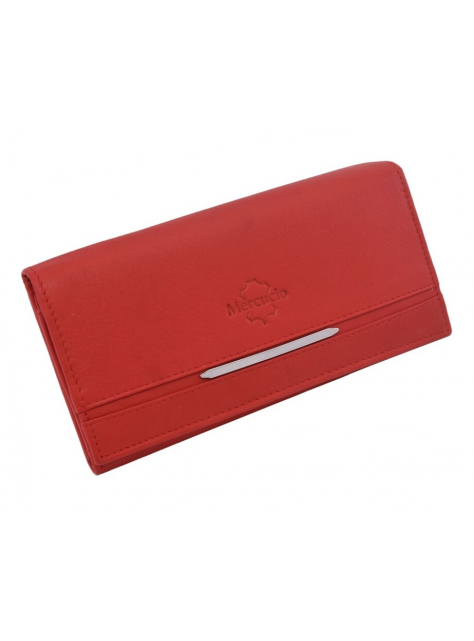 Elegantná listová červená peňaženka MERCUCIO 2311833 - All4Men.sk