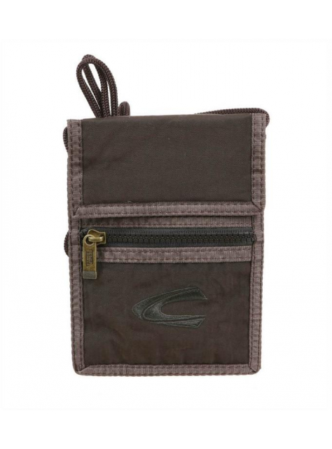 Cestovná peňaženka na krk CAMEL ACTIVE JOURNEY tmavohnedá - All4Men.sk