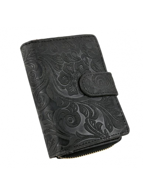 Dámska dvojdielna peňaženka s potlačou MERCUCIO RFID čierna - All4Men.sk