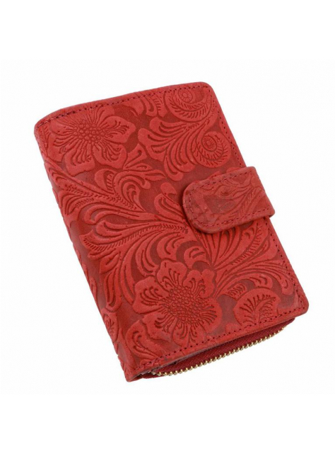Dámska dvojdielna peňaženka s potlačou MERCUCIO RFID červená - All4Men.sk